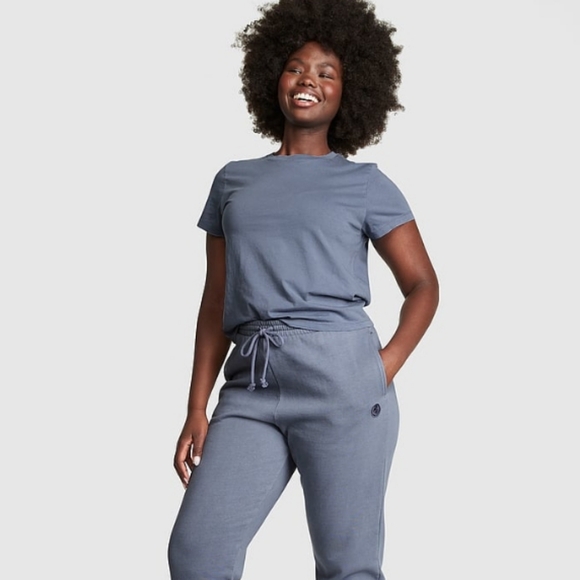 Victoria Secret - Cotton Short Sleeve Tee (Verywinkle Blue)-XXL - Picture 2 of 4